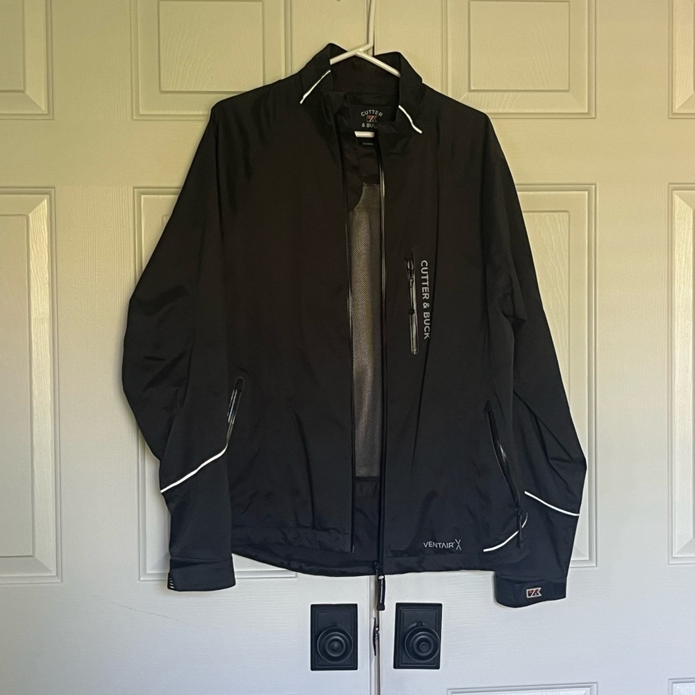Cutter & Buck Waterproof Rain Jacket Windbreaker